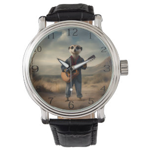 Montre Desert Blues : Une confiture de guitare Denim de M