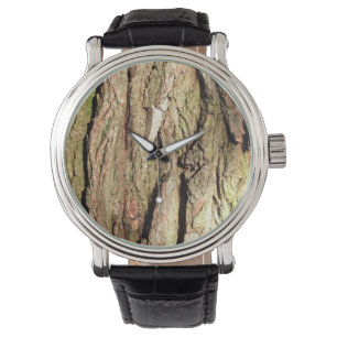 Montre Design classique Barque de bois naturel Chic