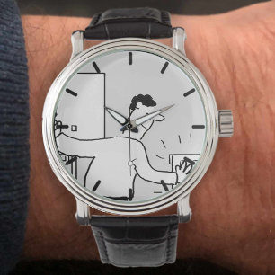 Montre Design d'illustration de l'ingénieur de chauffage