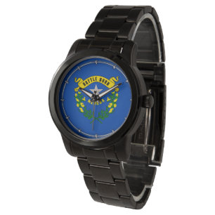 Montre Design du drapeau d'état du Nevada