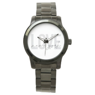 Montre Design moderne, urbain et cool de Love New York