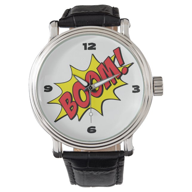 Montre Dessin amusant & Comédie Boom (devant)
