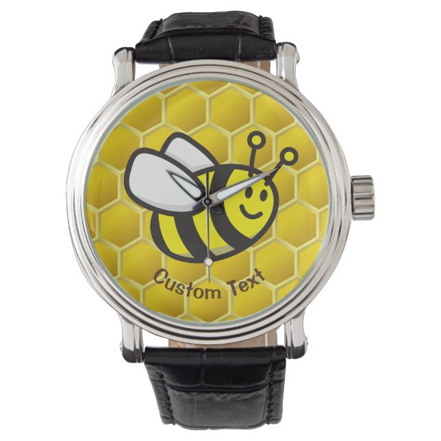 Montre Dessin sur les abeilles (devant)