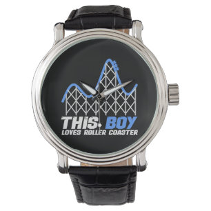 Montre Dessous de verre à rouleaux Ce garçon aime