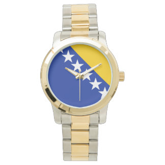 Montre Dessous de verre du drapeau de BiH