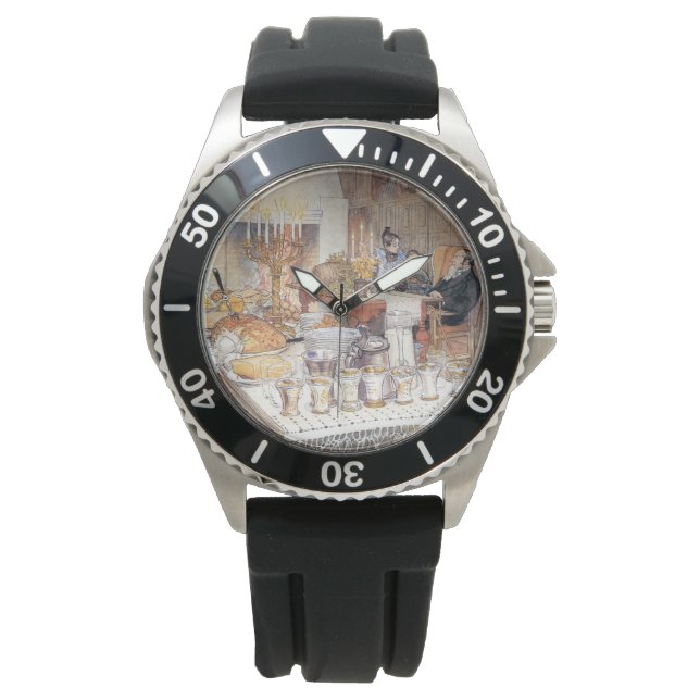 Montre Détail de la veille de Noël (Noël suédois traditio (devant)