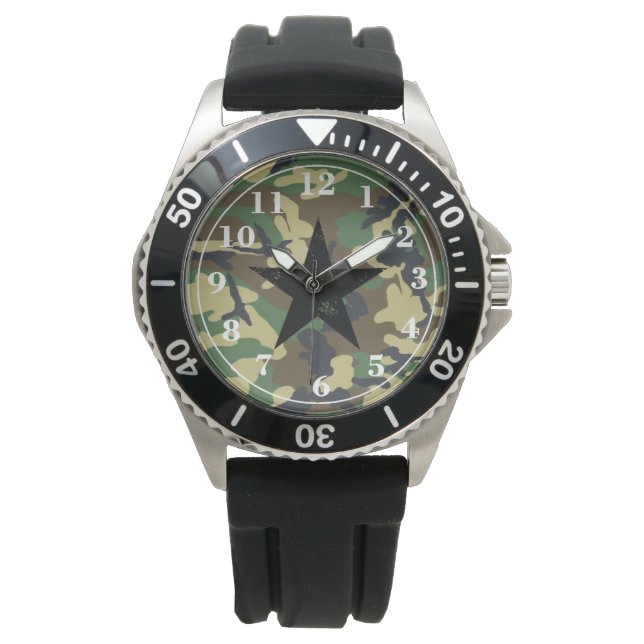 Montre d'étoile militaire tactique (devant)