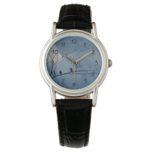Montre Deux Corneilles Dans Le Temps