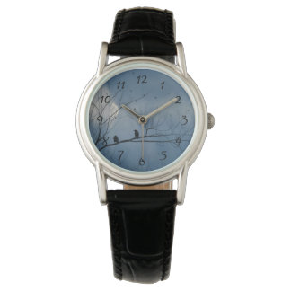 Montre Deux Corneilles Dans Le Temps