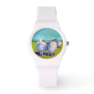 Montre Deux moutons dans le domaine