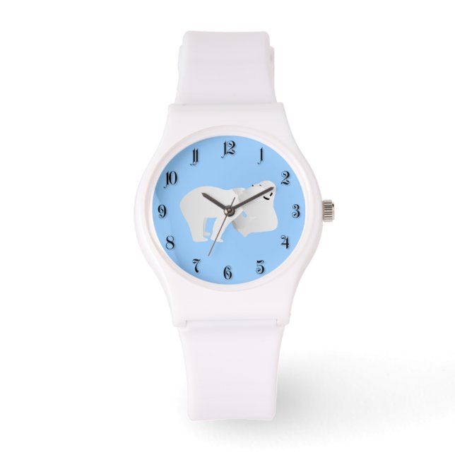 Montre Deux ours polaires (Recto)