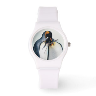 Montre Deux pingouins affectueux