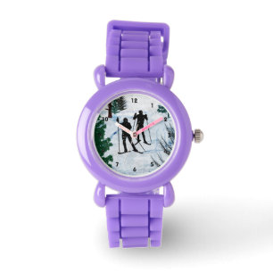 Montre Deux skieurs de fond de Snow Squale