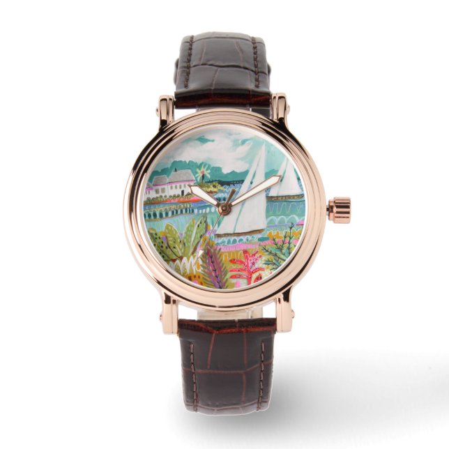 Montre Deux voiliers (Recto)