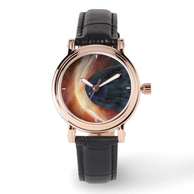 Montre Deux Voyageurs Spacecraft Explorer L'Espace Turbul (Recto)