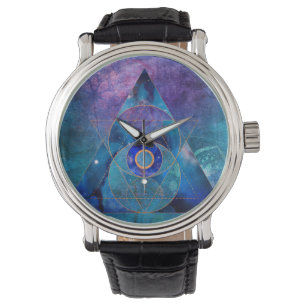 Montre Dharma Géométrie Sacrée Galaxie Triangle
