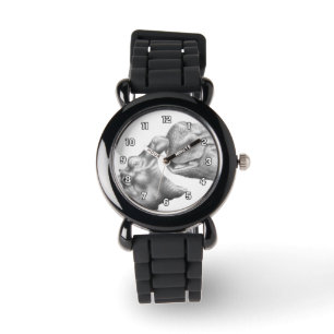 Montre d'hippopotame et de veau
