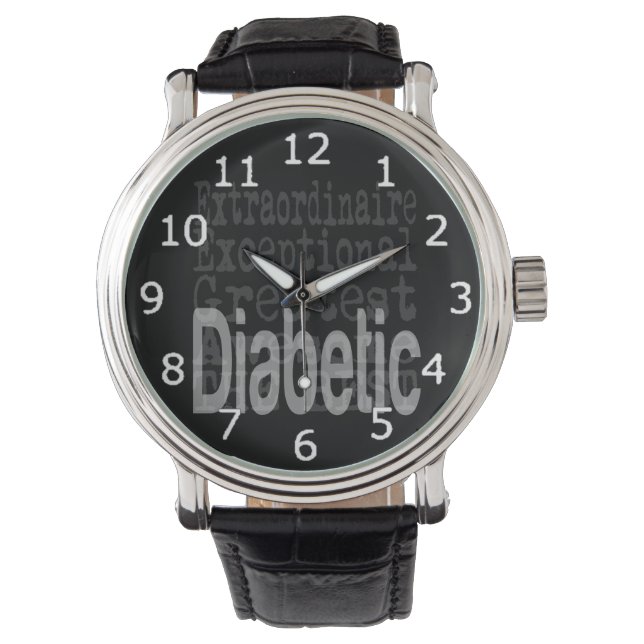 Montre Diabétique Extraordinaire (devant)
