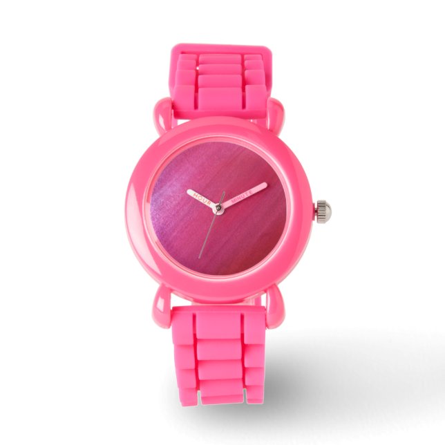 Montre Diagonal rose (Recto)