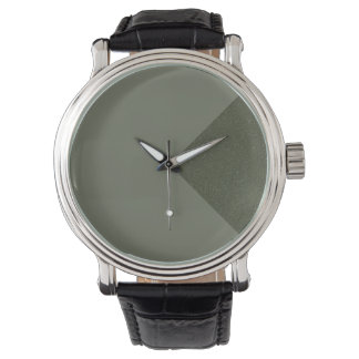 Montre Diagonale Moss Green personnalisable