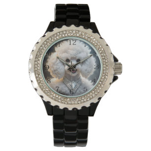 Montre "Diamond Diva : Le canicule glamour en étincelle"