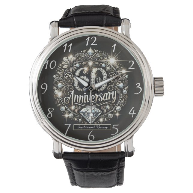 Montre Diamond Splendor : 60e Anniversaire Design (devant)
