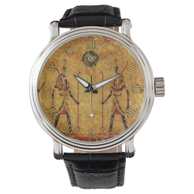 Montre Dieux égyptiens (devant)