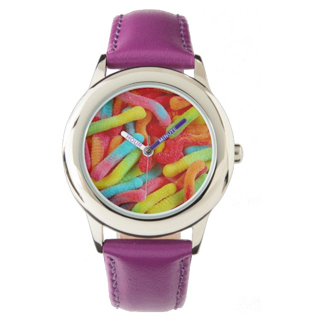 Montre d'impression de bonbons pour ver de gomme (devant)