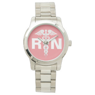 Montre d'infirmière d'idée de cadeau d'obtention