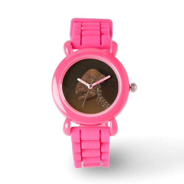 Montre Dinosaure Crâne T-Rex Dino Squelette Tête Bone Pho (Recto)