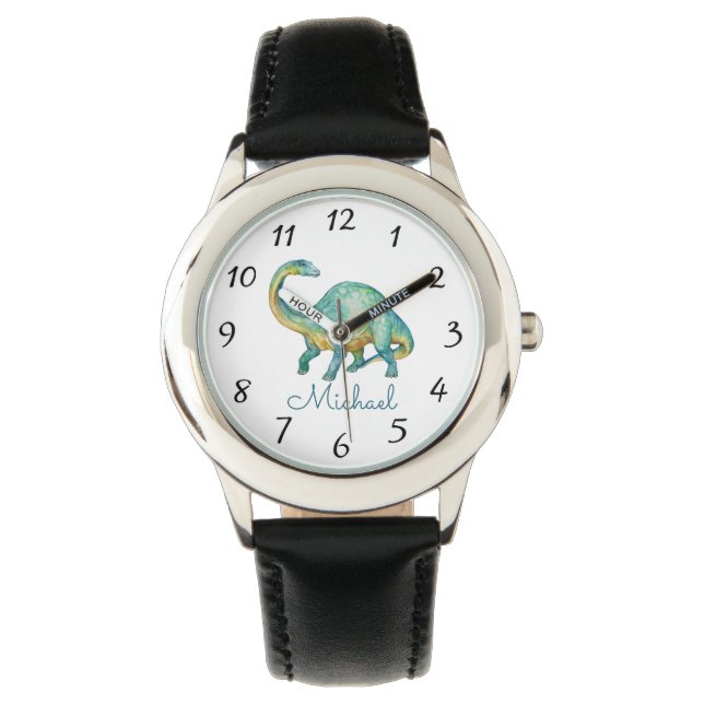 Montre Dinosaure personnalisé enfant (devant)