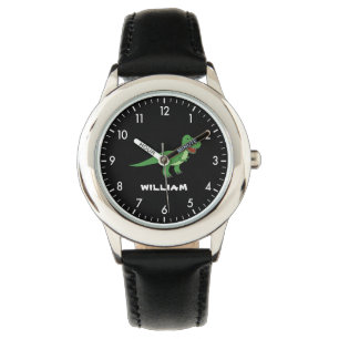 Montre Dinosaure Personnalisé Nom Personnalisé Retour À L