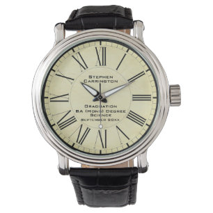 Montre Diplôme de troisième cycle ou diplôme de fin d'étu