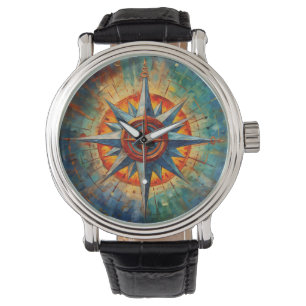 Montre Direction au Chaos (Rose Compass)