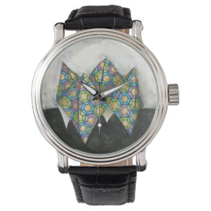 Montre Diseur de bonne aventure d'origami sur le papier