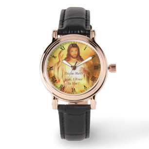 Montre Divine Miséricorde Jésus, J'Ai Confiance En Toi !