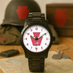 Montre Division d'infanterie 28 "Keystone" Personnalisée