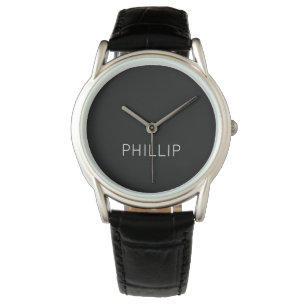 Montre do-it-yourself Nom personnalisé, couleur, texte