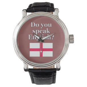Montre "Do you speak English ?" en anglais. Flag