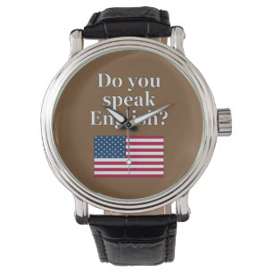 Montre "Do you speak English ?" en anglais. Flag