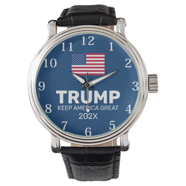 Montre Don Trump Garder l'Amérique grande (devant)