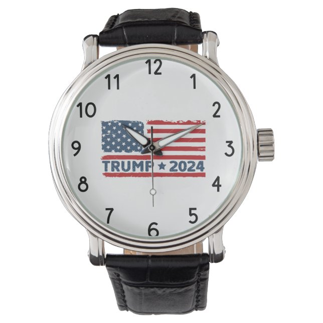 Montre Donald Trump 2024 redonne l'élection américaine (devant)