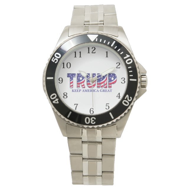 Montre Donald Trump Keep America Great  Gift Watch (devant)