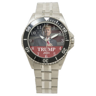 Montre Donald Trump Photo 2024 Garder l'Amérique grande