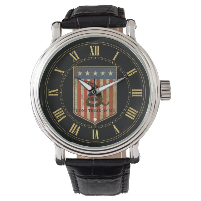 Montre Don't Tread on Me (devant)