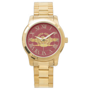 Montre d'or impériale romaine d'Eagle