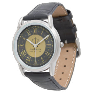 Montre D'or personnel classique du CABINET JURIDIQUE