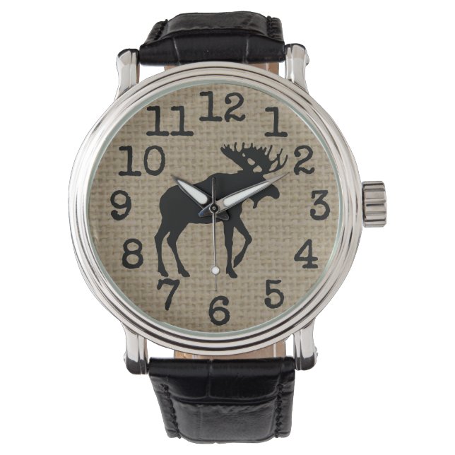 Montre d'orignal par Leslie Harlow (devant)