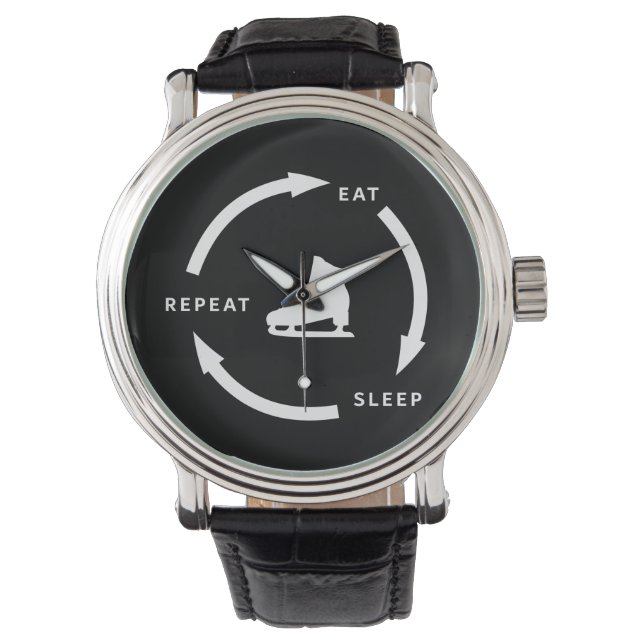 Montre Dormir Répéter patinage artistique Ventilateur spo (devant)