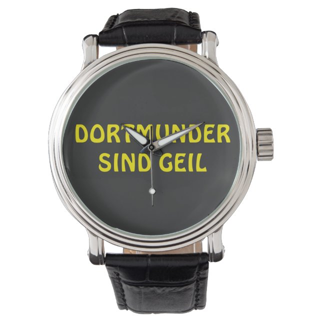 Montre Dortmunder, c'est du design (devant)